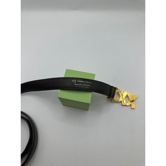 RARE Paloma Picasso belt with gold plated Triple X buckle main image 4